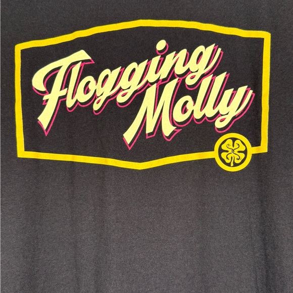 Flogging Molly 2019 Tour Band Tshirt Irish Punk Music Large - Picture 5 of 5